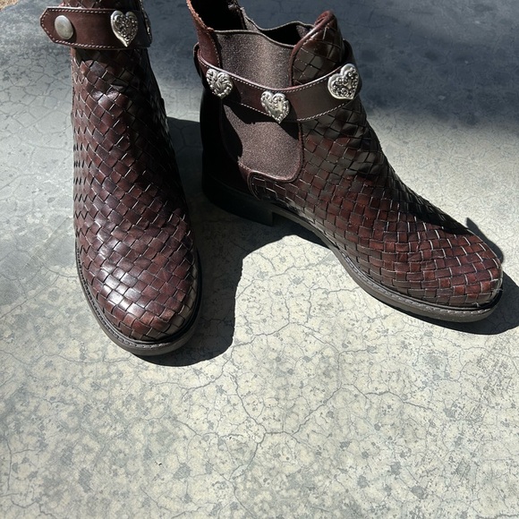 Brighton leather booties size 7.5 - Picture 12 of 15